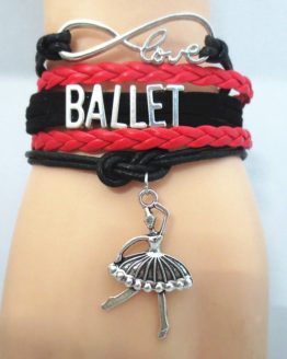 Love bracelet ballet black dancer