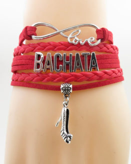 Love bracelet bachata red