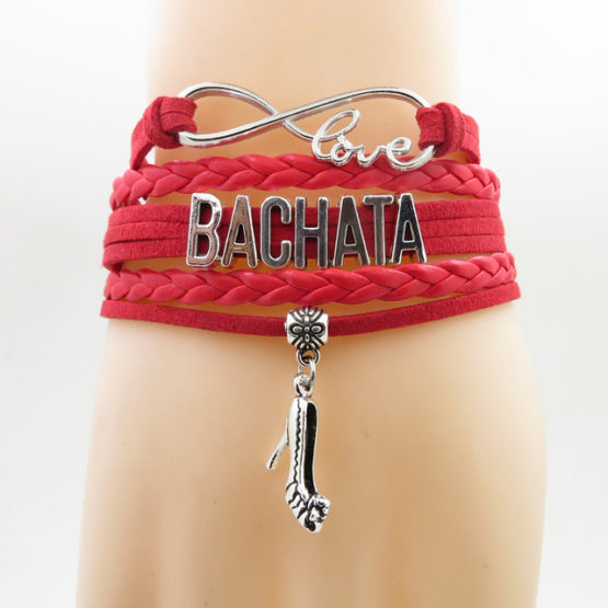 Love bracelet bachata red
