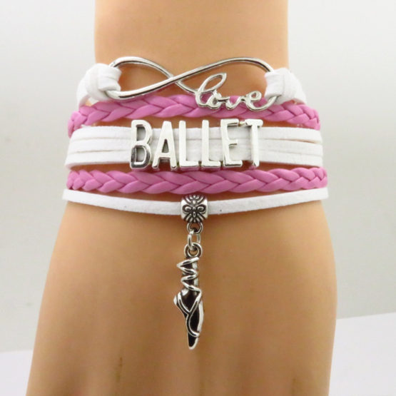 Love bracelet ballet rose